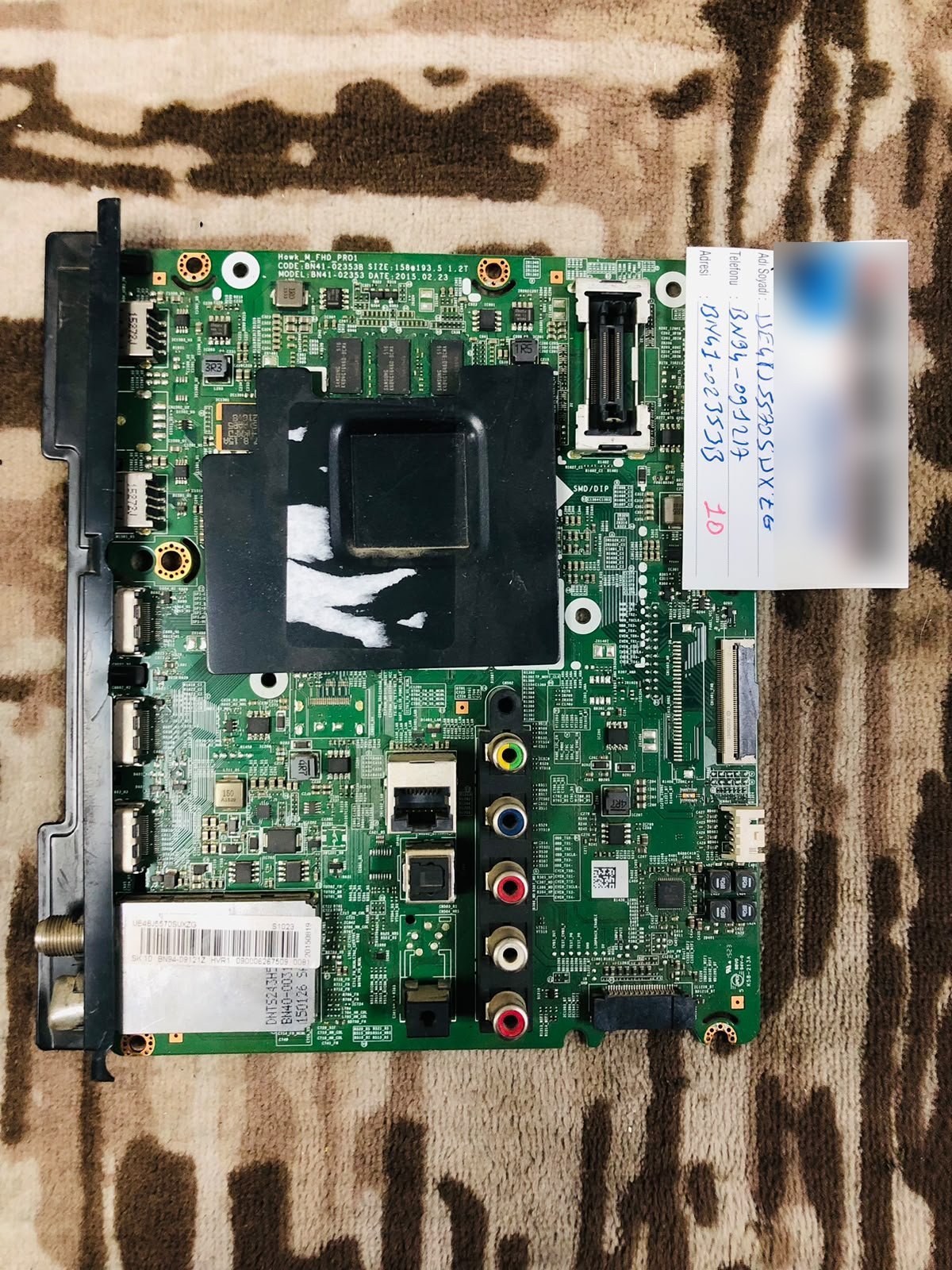 Samsung BN41-02353B Anakart BN94-09121Z